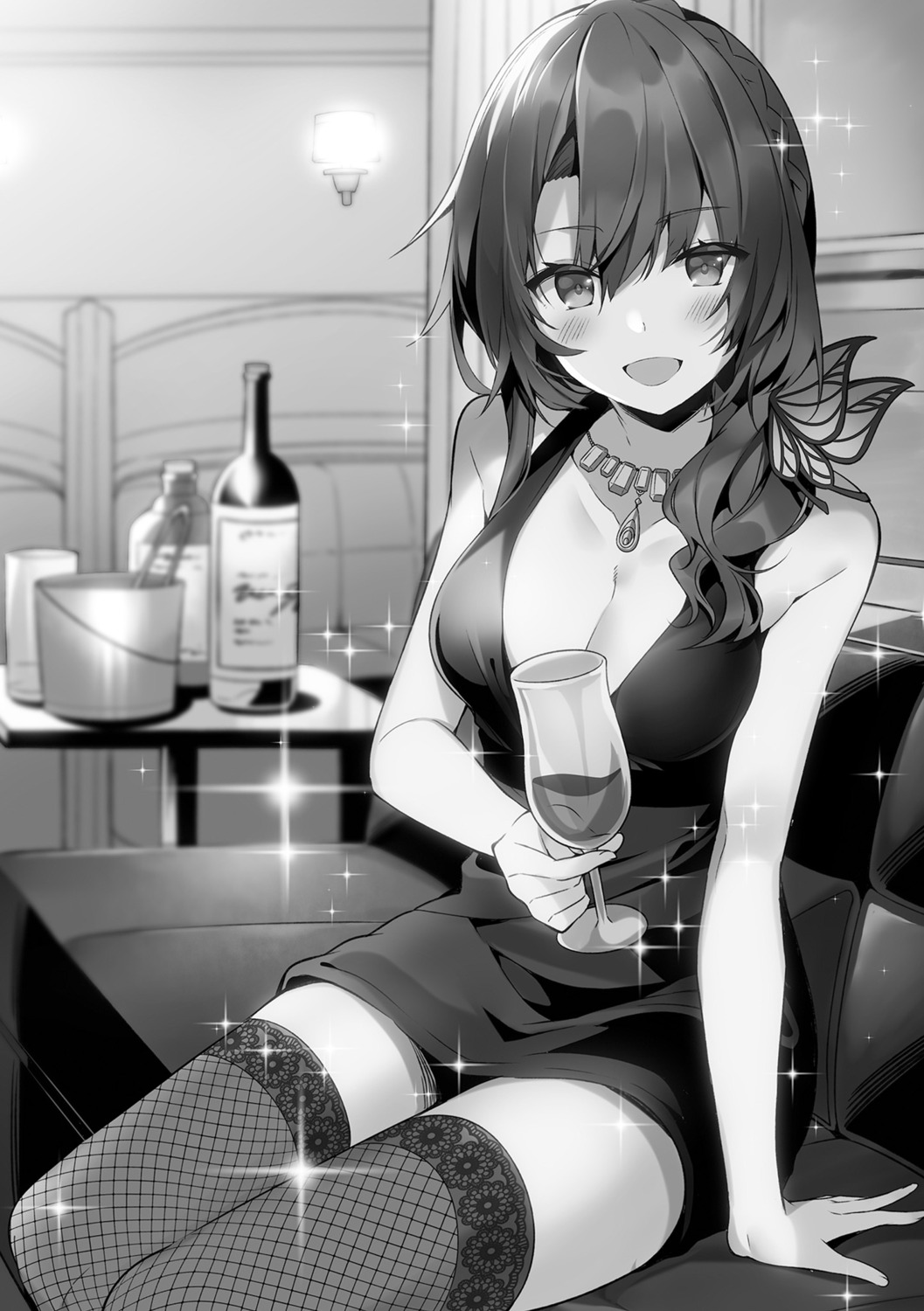 eve_ignite, mishima_kurone, monochrome, rokudenashi_majutsu_koushi_to_akashic_record, rokudenashi_majutsu_koushi_to_memory_record