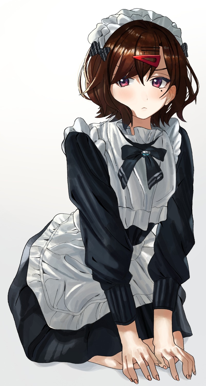 higuchi_madoka, maid, pol_winner, the_idolm@ster, the_idolm@ster_shiny_colors