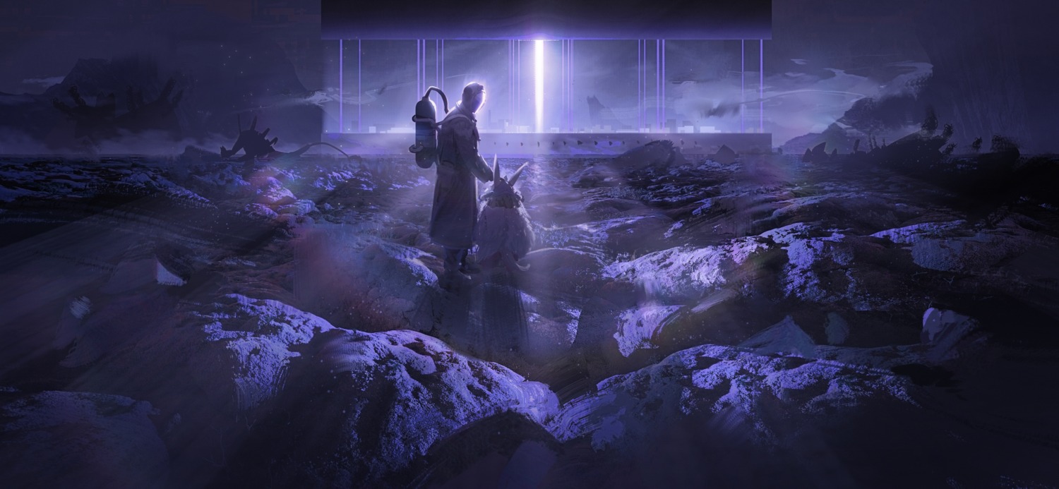 animal_ears, bunny_ears, landscape, made_in_abyss, nanachi, ying_yi
