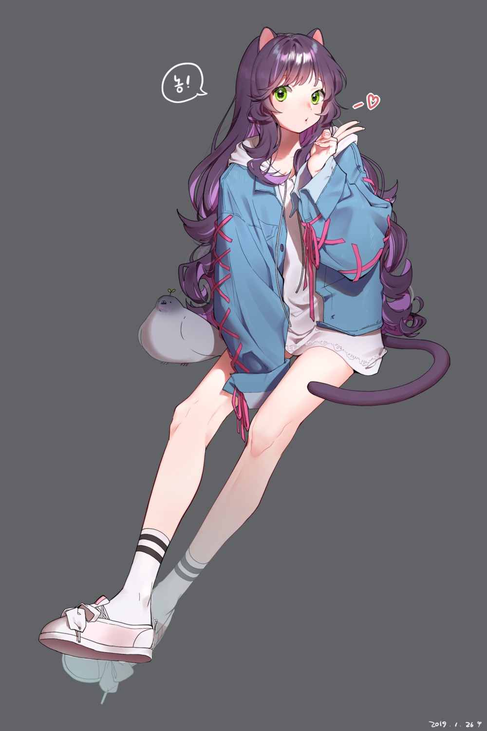 animal_ears, nekomimi, rubyaano_(ducl323), tail