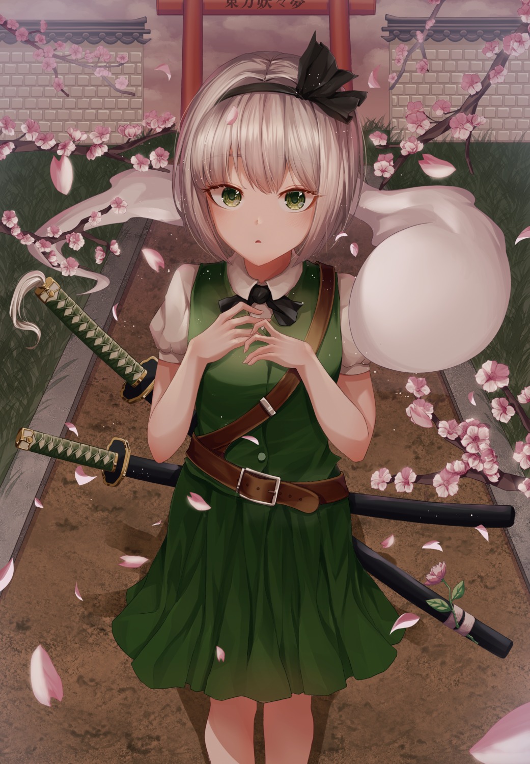 konpaku_youmu, myon, nankam, sword, touhou