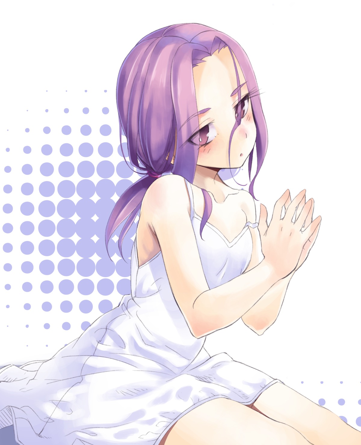 dress, erie_ever_(torriet), no_bra, skirt_lift, summer_dress, torriet