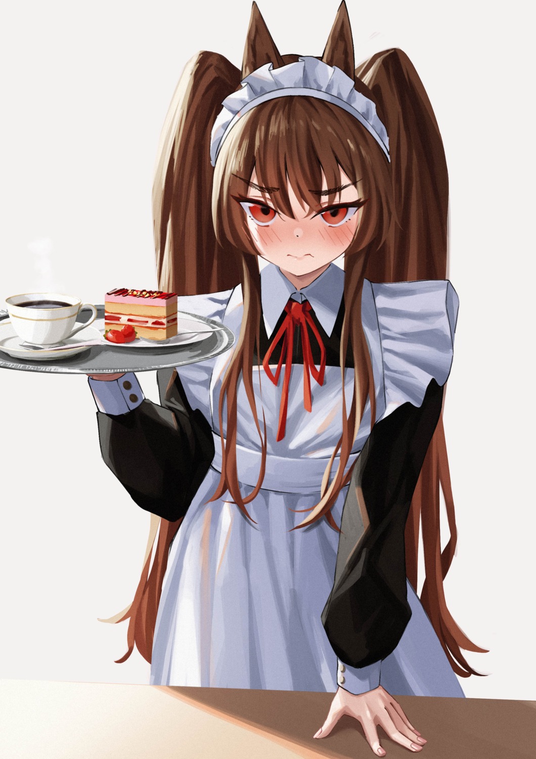 angelina_(arknights), animal_ears, arknights, maid, reesen