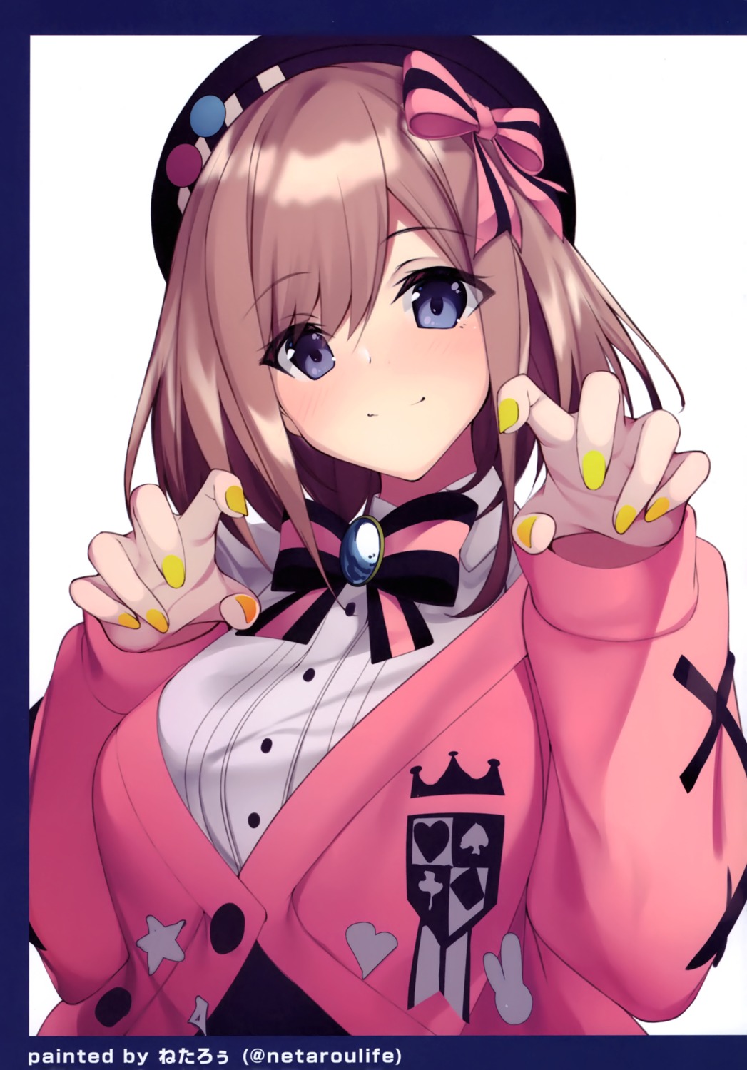 netarou, nijisanji, suzuhara_ruru, sweater