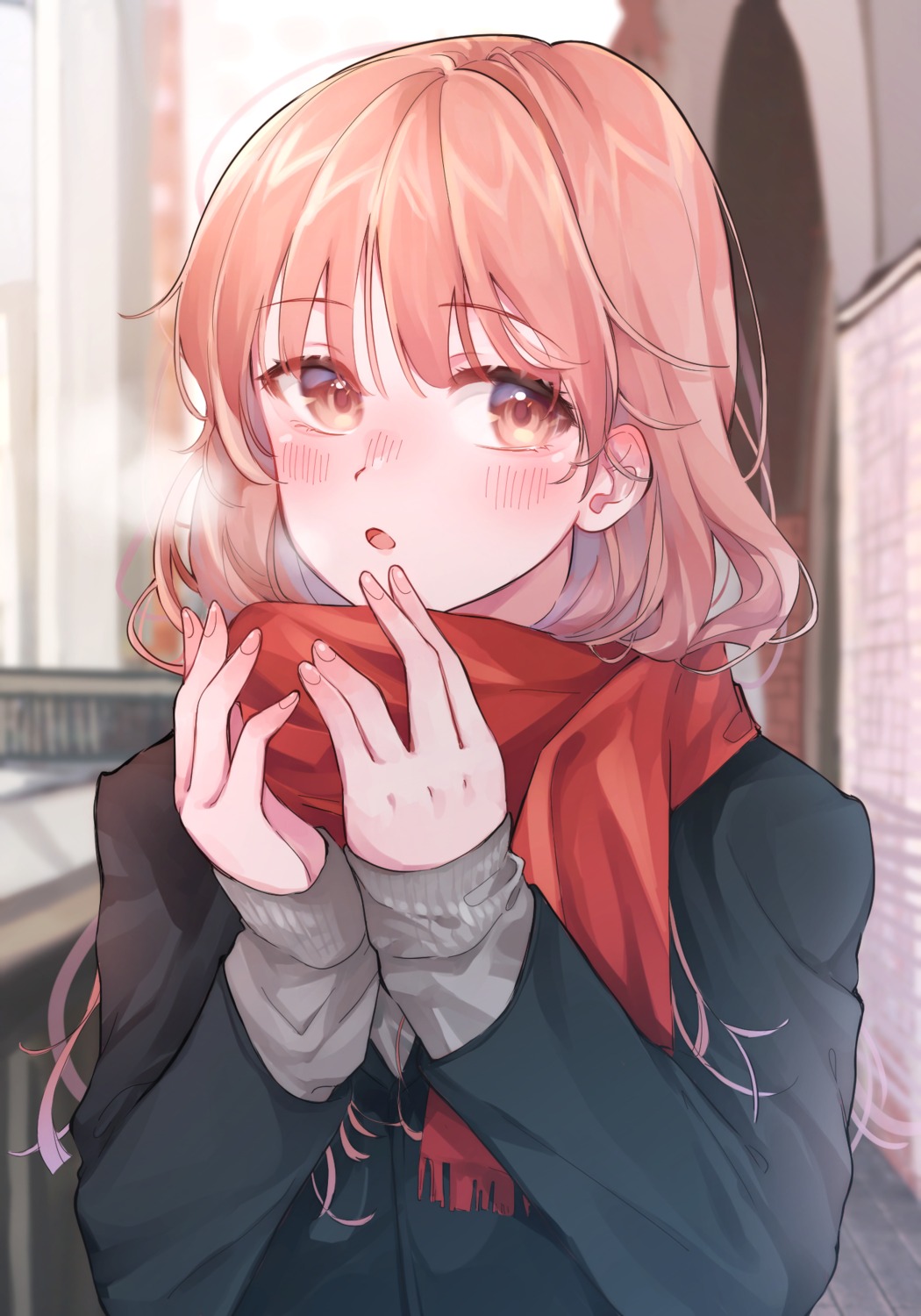 eme_(emeralda), seifuku, sweater