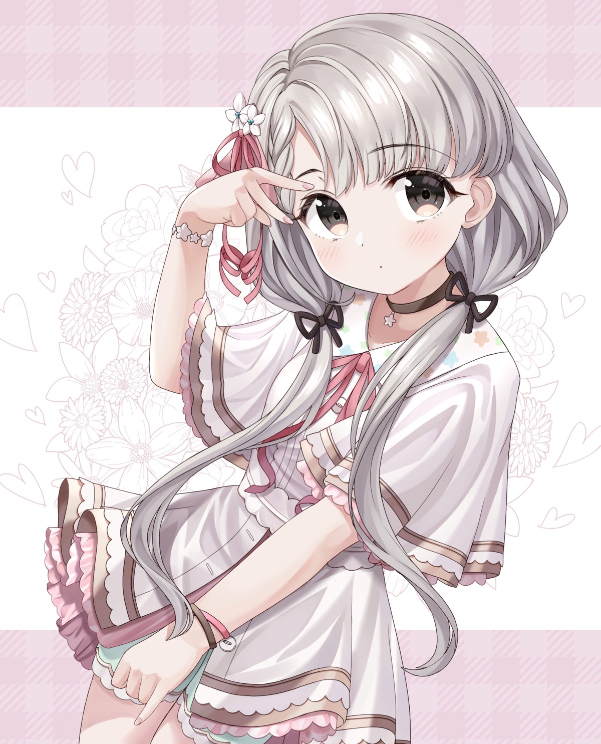 dress, hisakawa_nagi, skirt_lift, the_idolm@ster, the_idolm@ster_cinderella_girls, yata_(yatao_zzz)