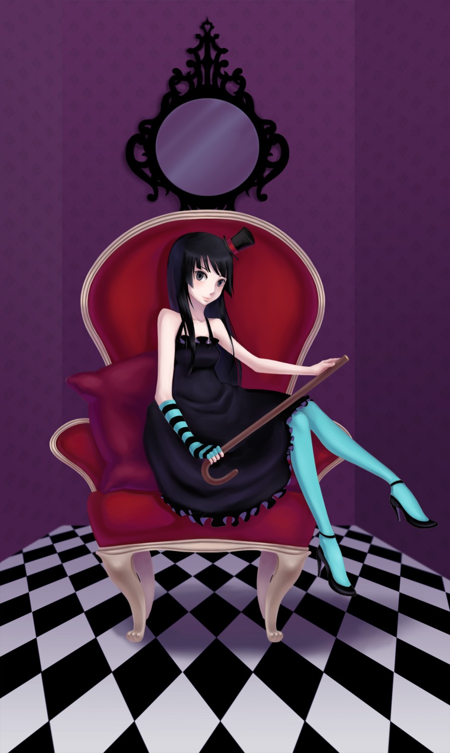 akiyama_mio, k-on!, pantyhose, penpen_(artist)