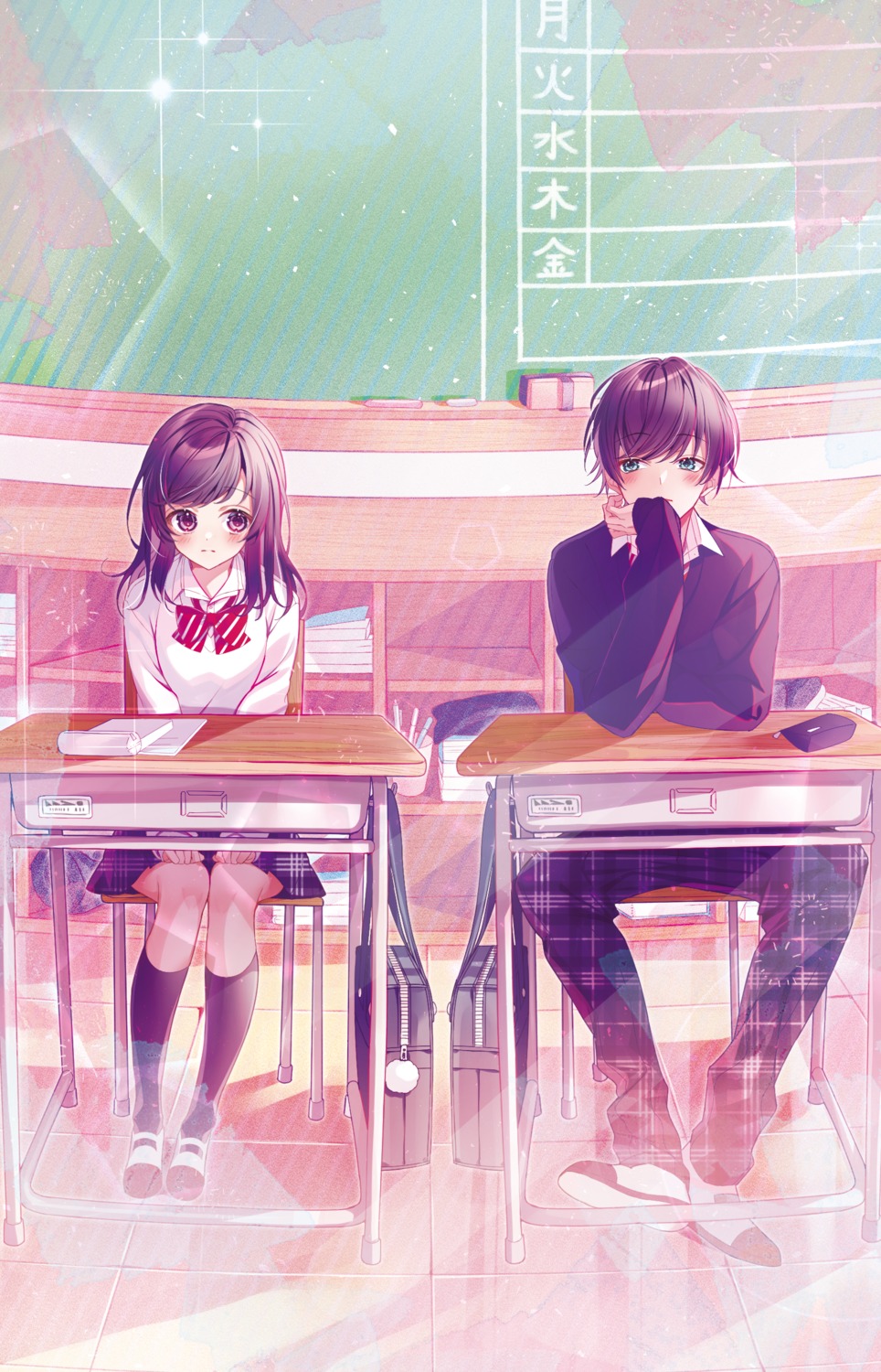 chano_hinano, seifuku, sweater