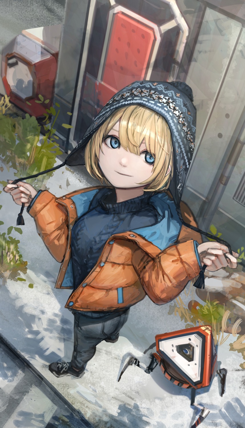 apex_legends, hashimoto_kokai, sweater, wattson_(apex_legends)