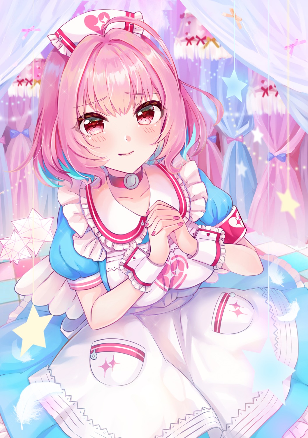 nurse, sakura_ran, the_idolm@ster, the_idolm@ster_cinderella_girls, yumemi_riamu