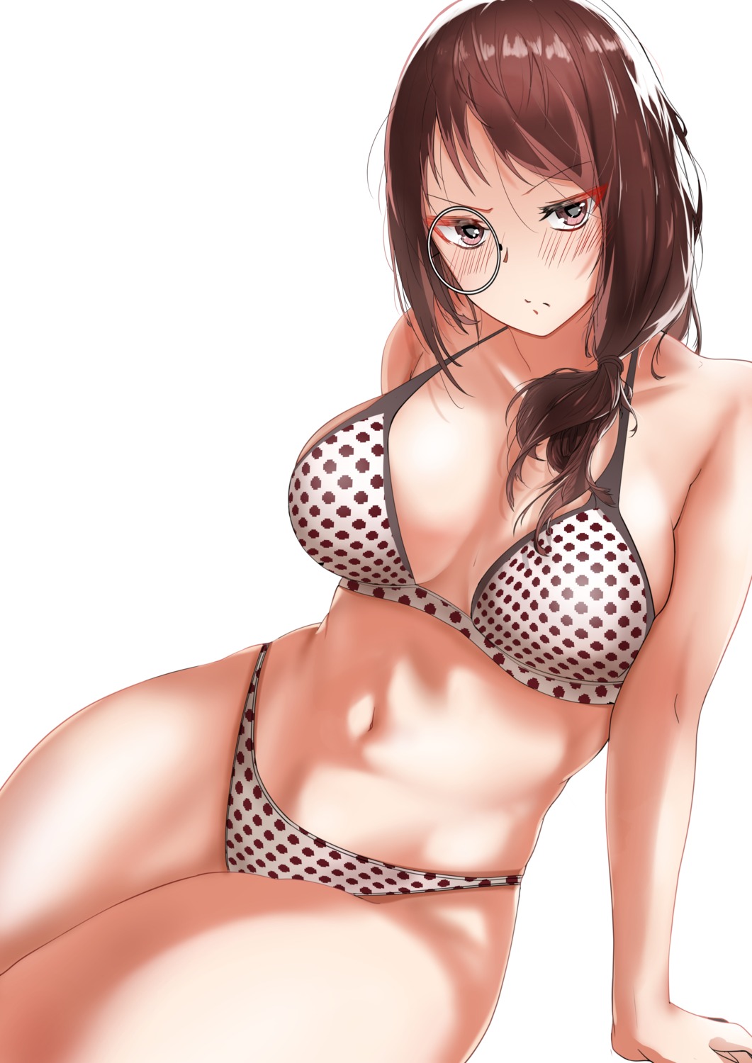 bra, girls_frontline, helianthus_(girls_frontline), megane, neoguri, pantsu