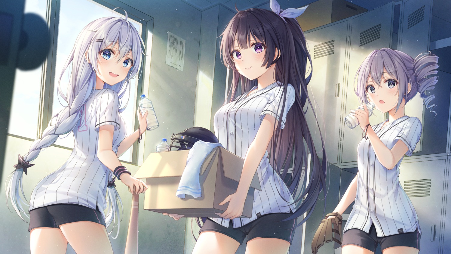 ass, baseball, benghuai_xueyuan, bronya_zaychik, dangmyo, honkai_impact, kiana_kaslana, raiden_mei