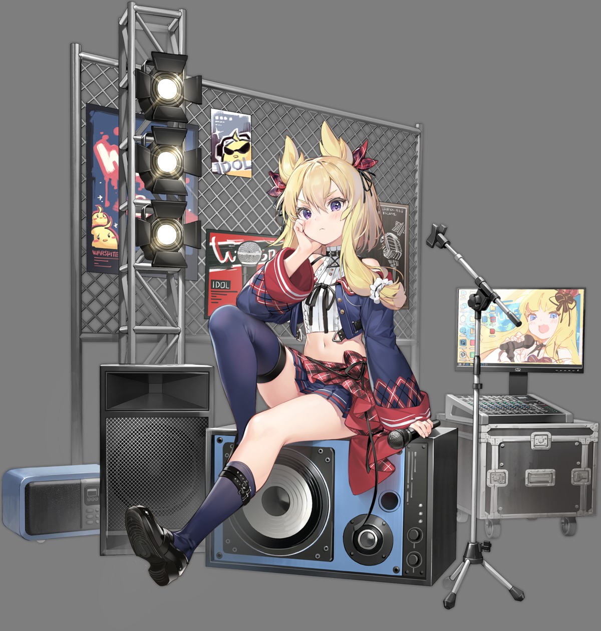 azur_lane, kaede_(yumesaki_kaede), queen_elizabeth_(azur_lane), skirt_lift, thighhighs, transparent_png, warspite_(azur_lane)