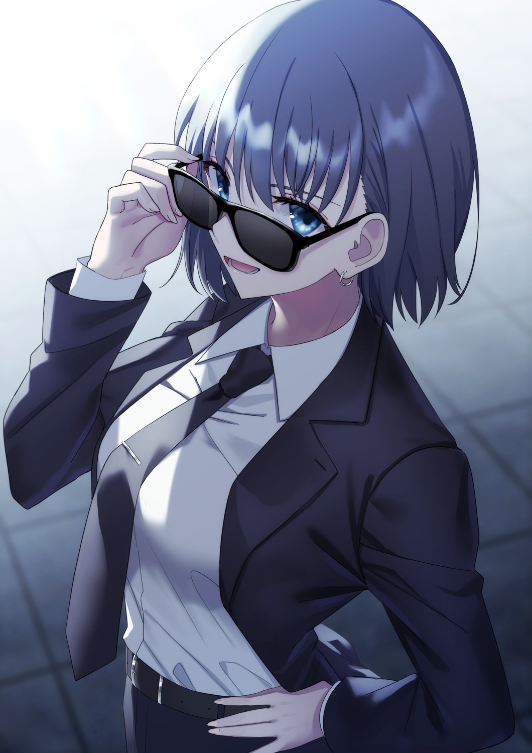 business_suit, megane, okakasushi