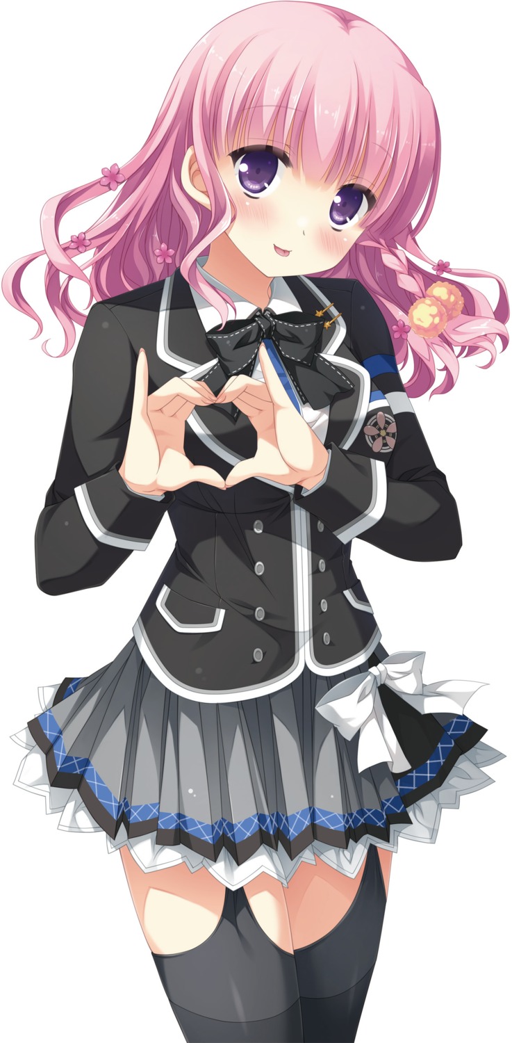 digital_version, hulotte, ikegami_akane, imouto_no_okage_de_mote_sugite_yabai, seifuku, thighhighs, yonaga_aoba
