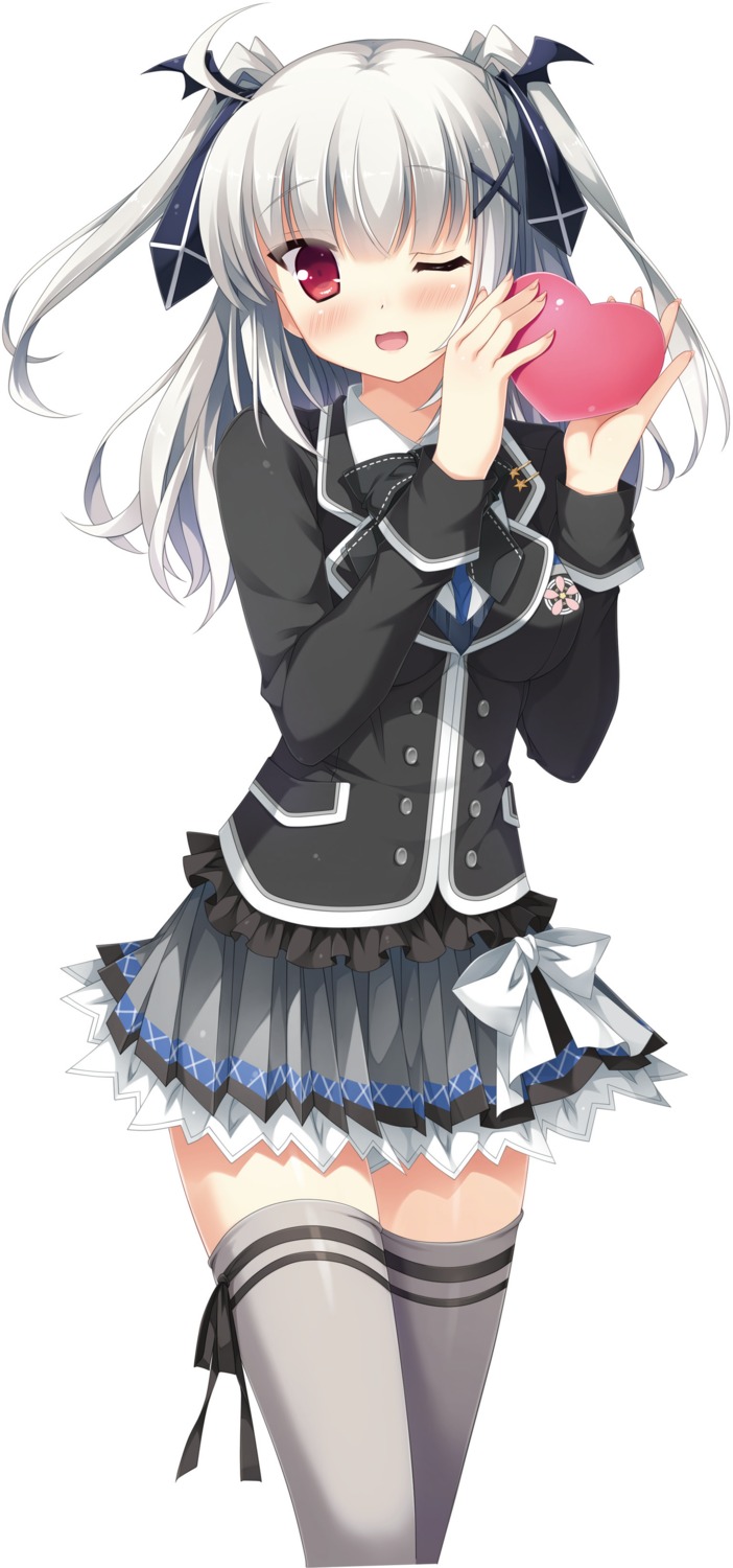 digital_version, hulotte, ikegami_akane, imouto_no_okage_de_mote_sugite_yabai, seifuku, shiratori_kanae, thighhighs