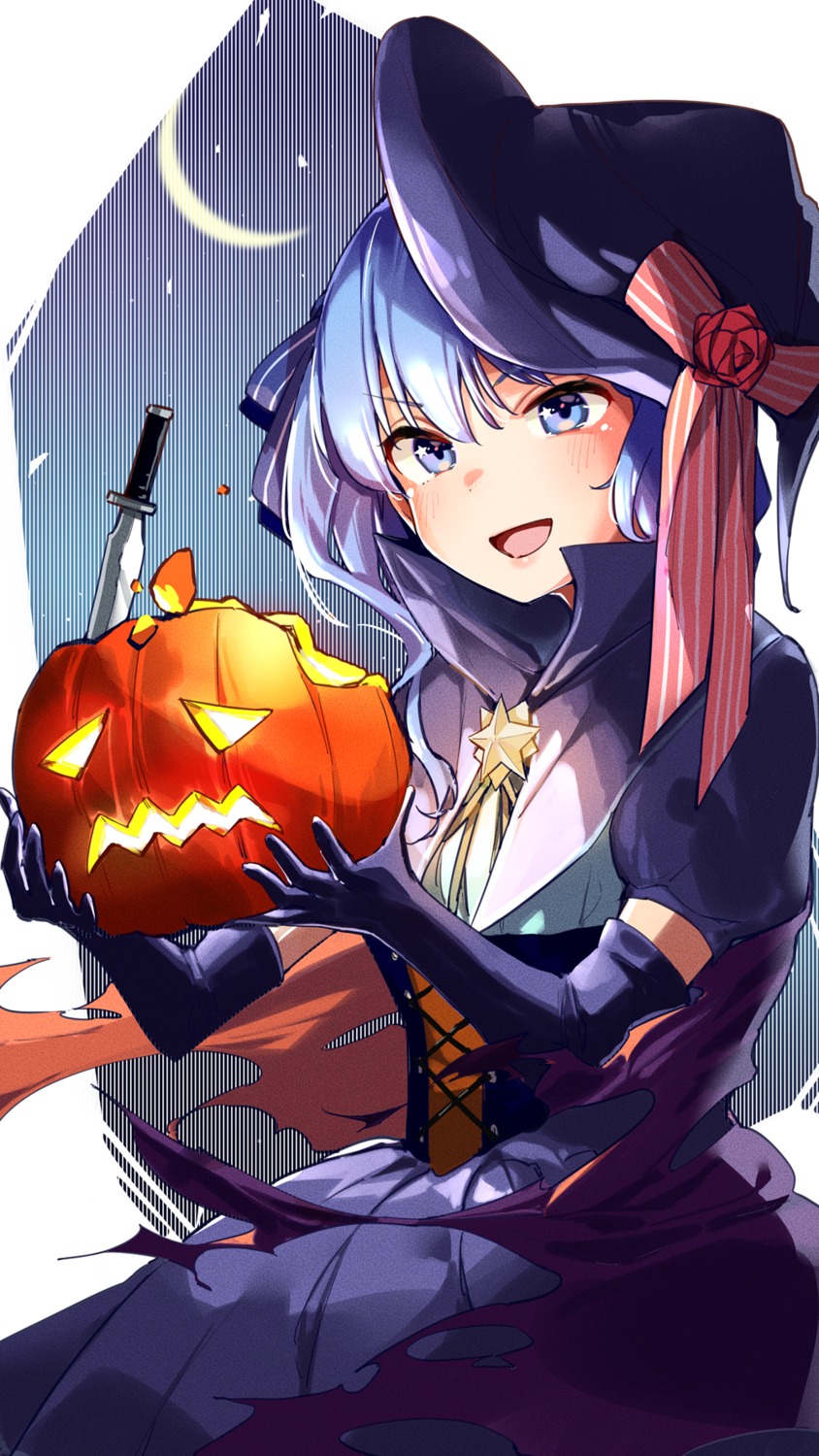 halloween, hololive, hoshimachi_suisei, witch, yuyaiyaui