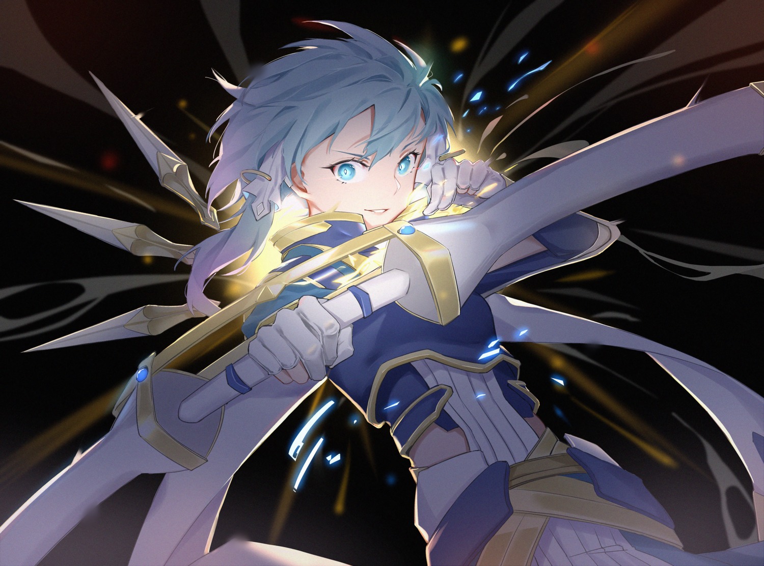 miyu10366, sinon, sword_art_online_alicization, weapon