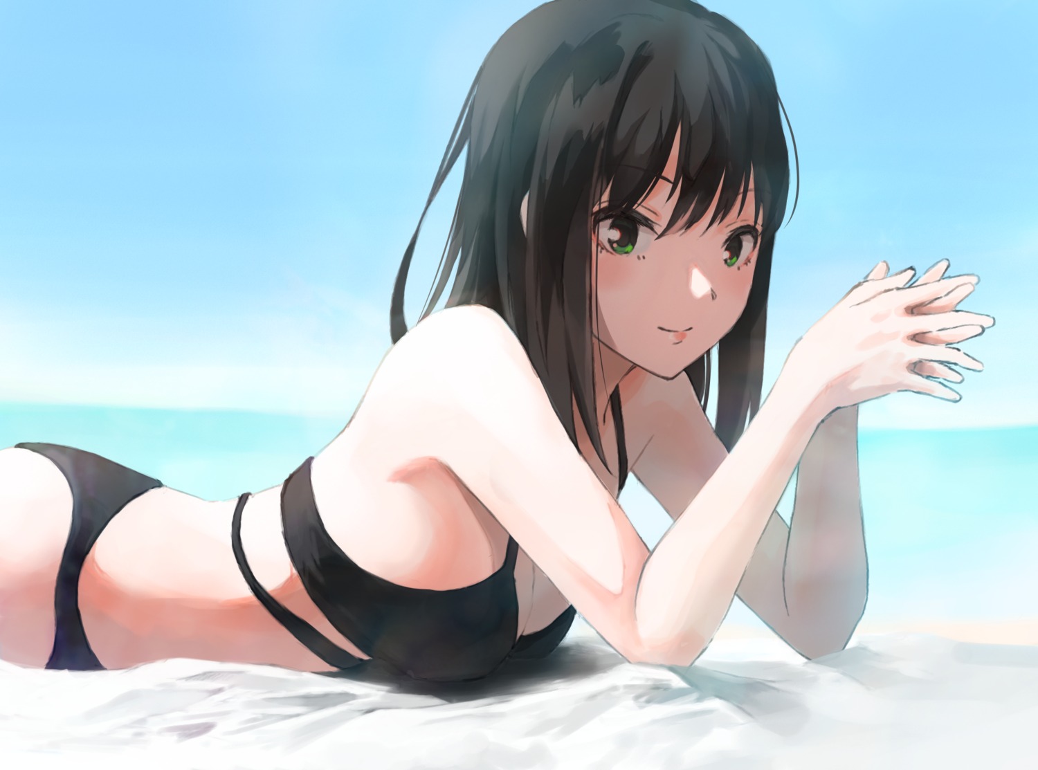 bikini, k_concord, shibuya_rin, swimsuits, the_idolm@ster, the_idolm@ster_cinderella_girls