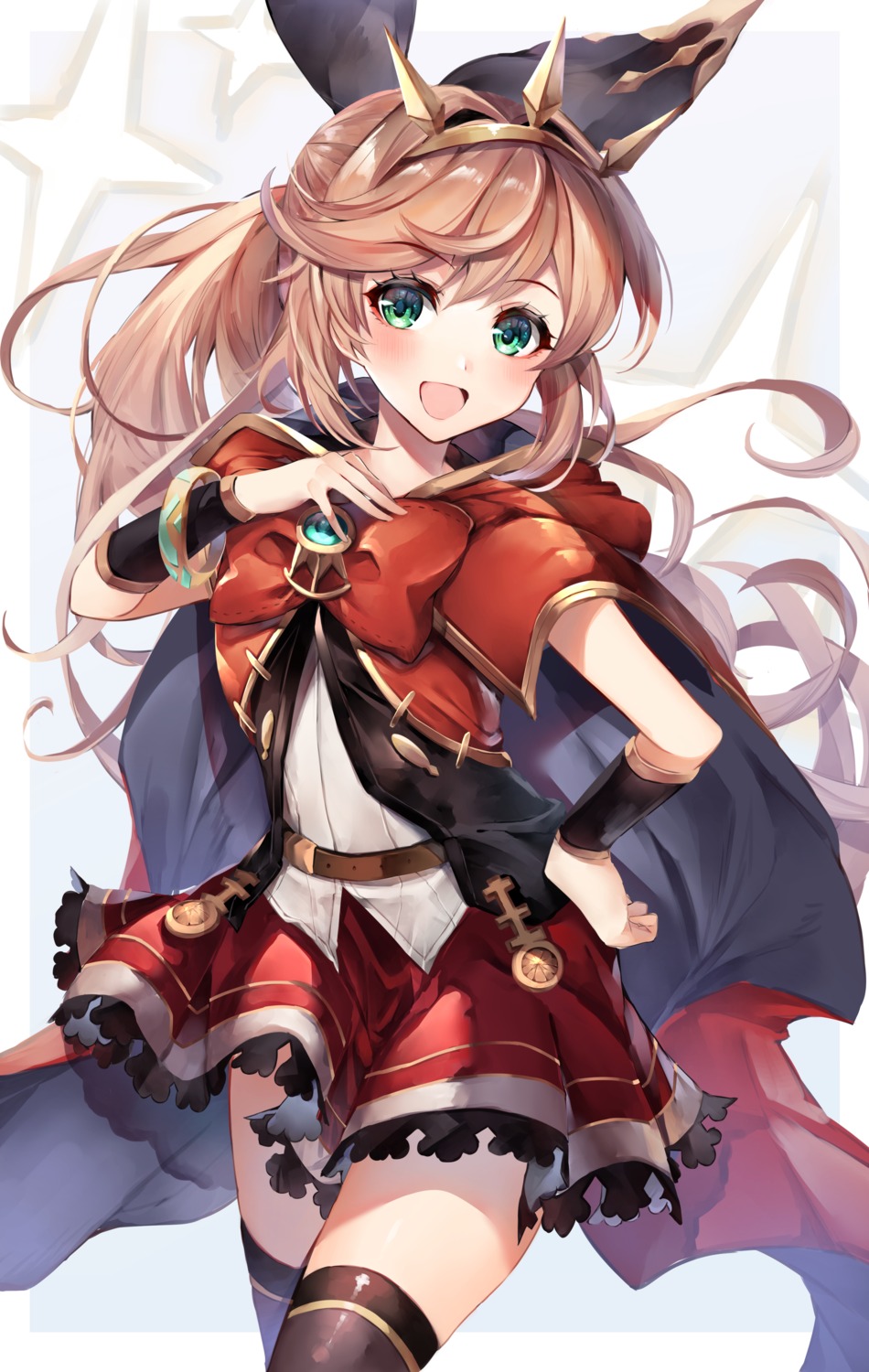 40_(0f0urw), clarisse_(granblue_fantasy), granblue_fantasy, thighhighs