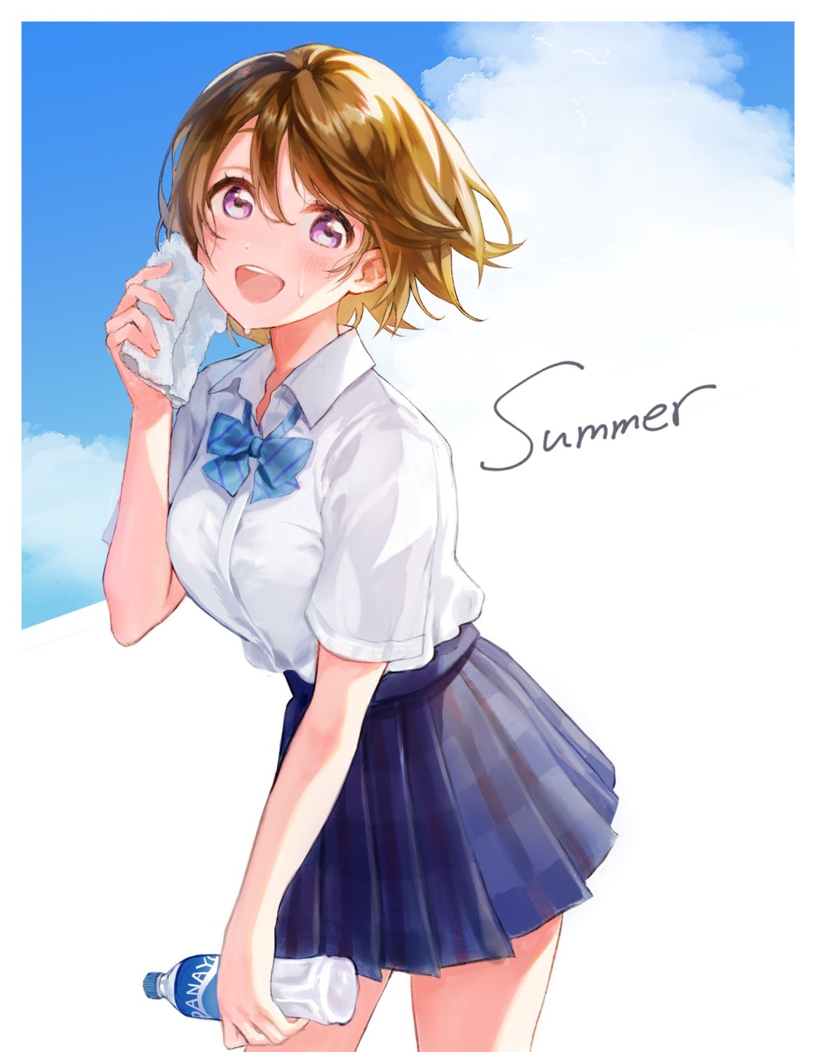 koizumi_hanayo, love_live!, love_live!_(series), naarann, seifuku