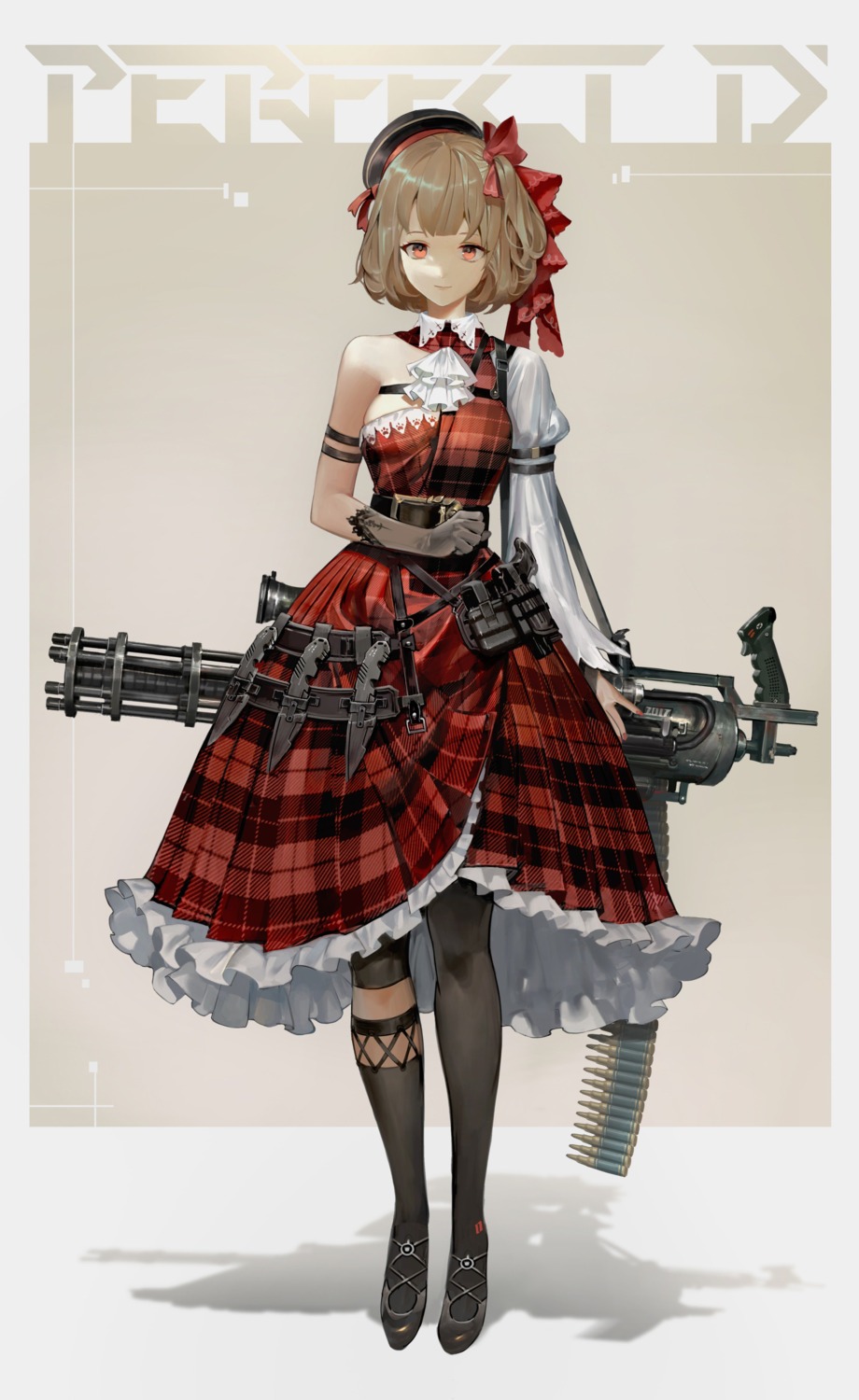 dress, gun, shycocoa