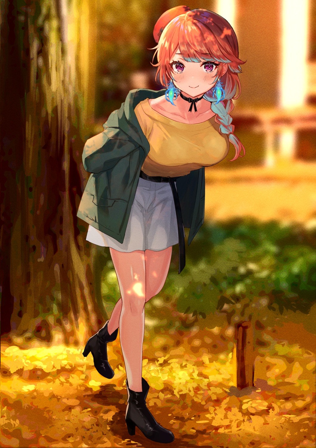 heels, hololive, hololive_english, kura_noi, sweater, takanashi_kiara