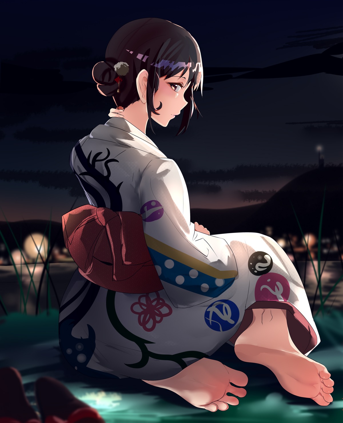 feet, hizagawa_rau, yukata