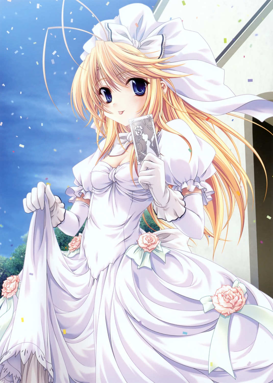 dress, heathcliff_cosgrave, miyama-zero, princess_brave, wedding_dress