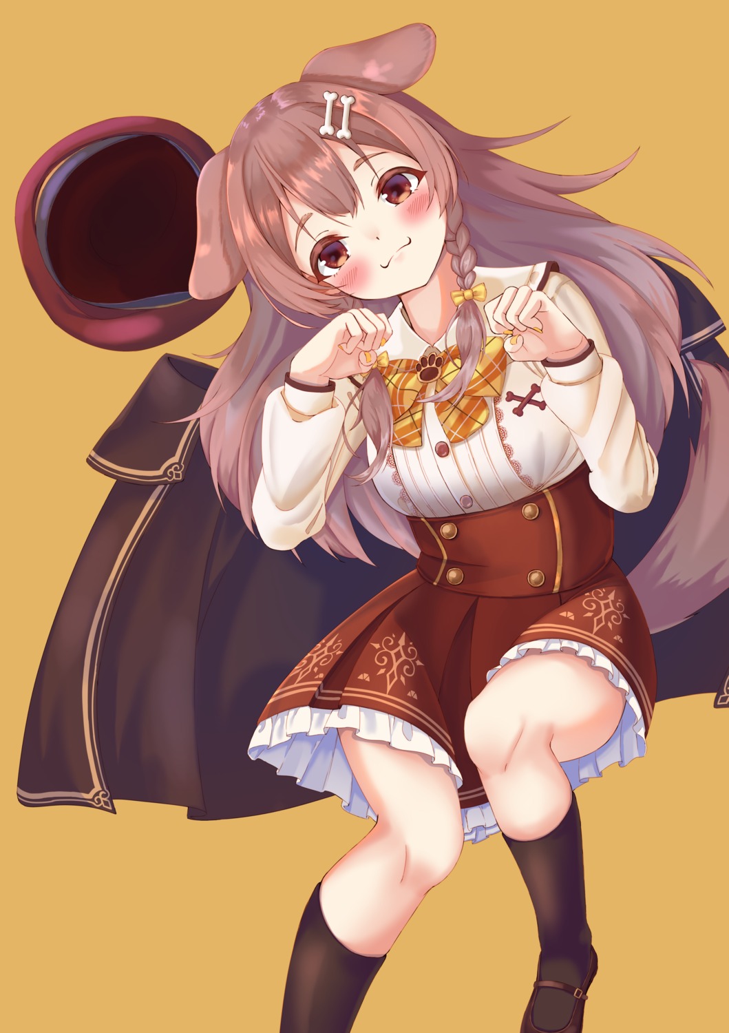 animal_ears, hololive, hololive_gamers, inugami_korone, inumimi, nyoon, tail