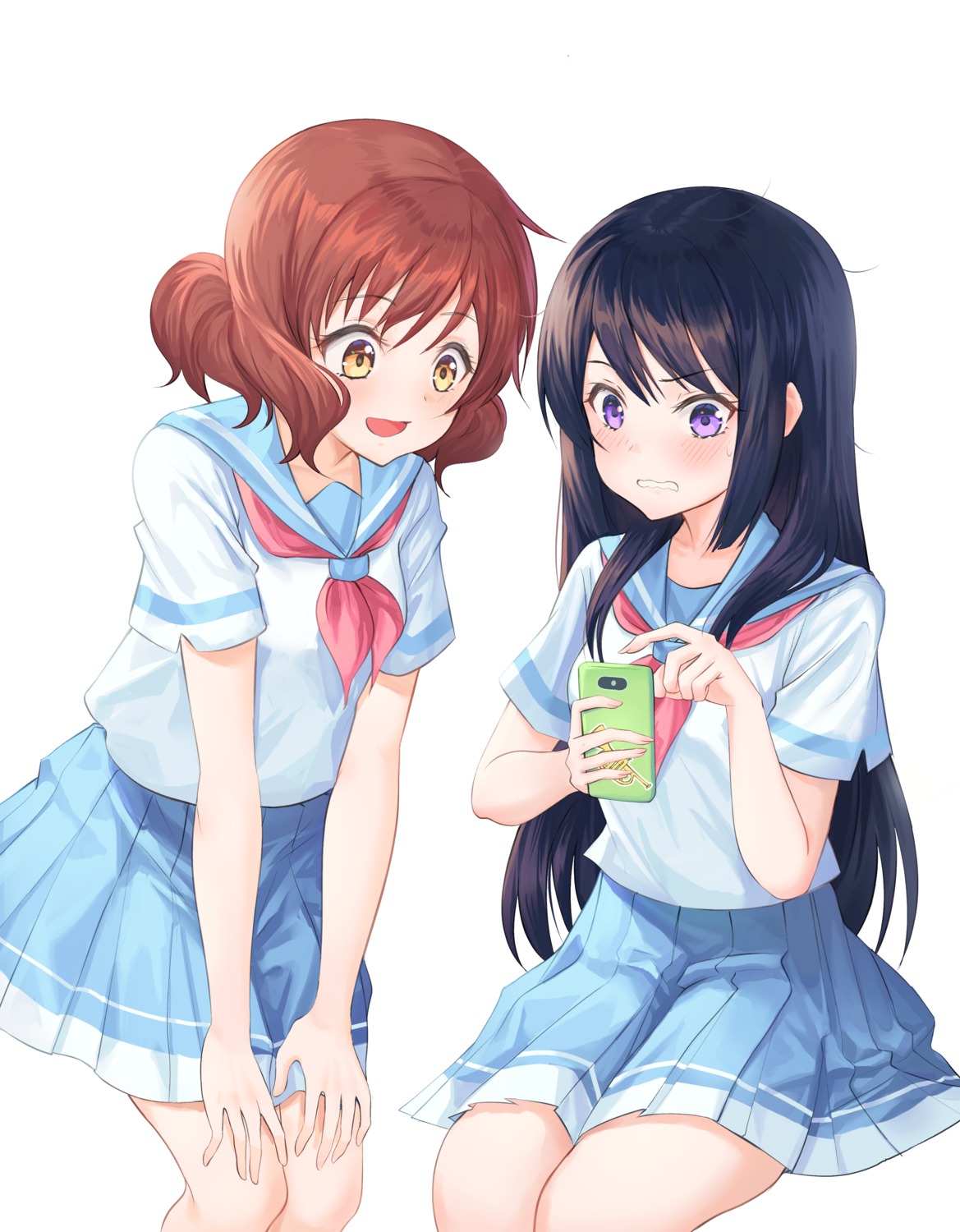 aergia_c, hibike!_euphonium, kousaka_reina, oumae_kumiko, seifuku