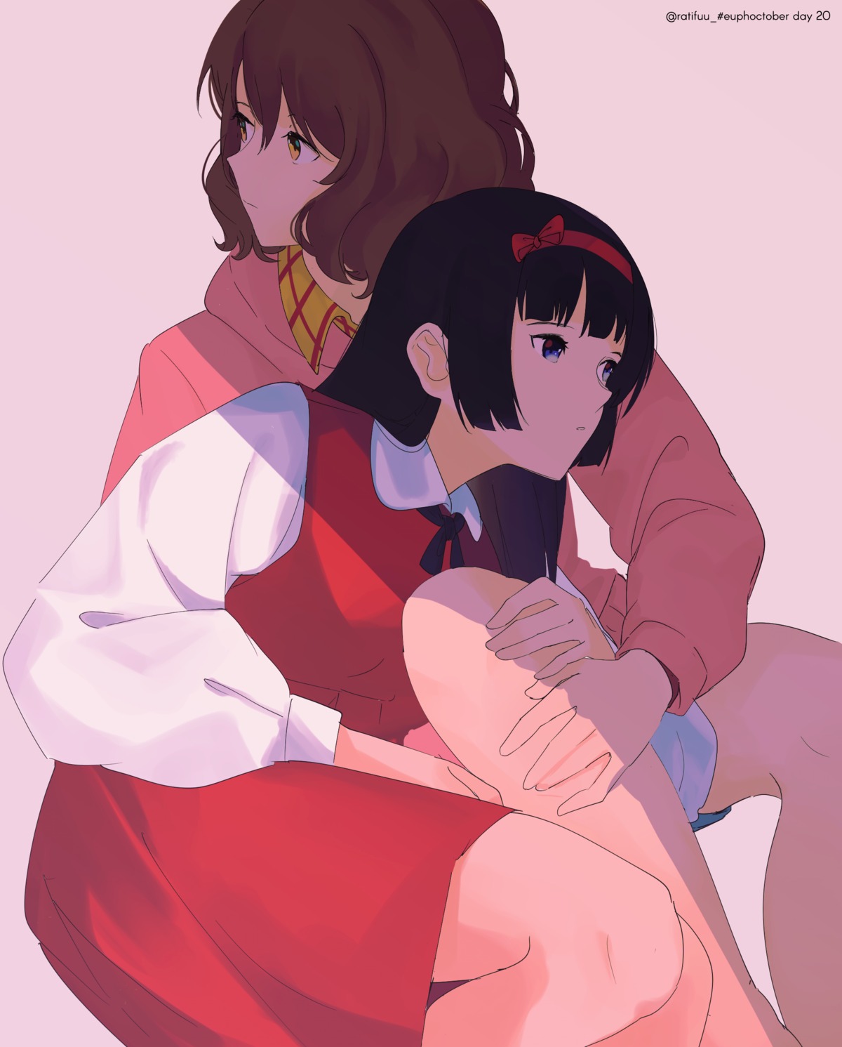 dress, hibike!_euphonium, kousaka_reina, oumae_kumiko, ratifuu, yuri