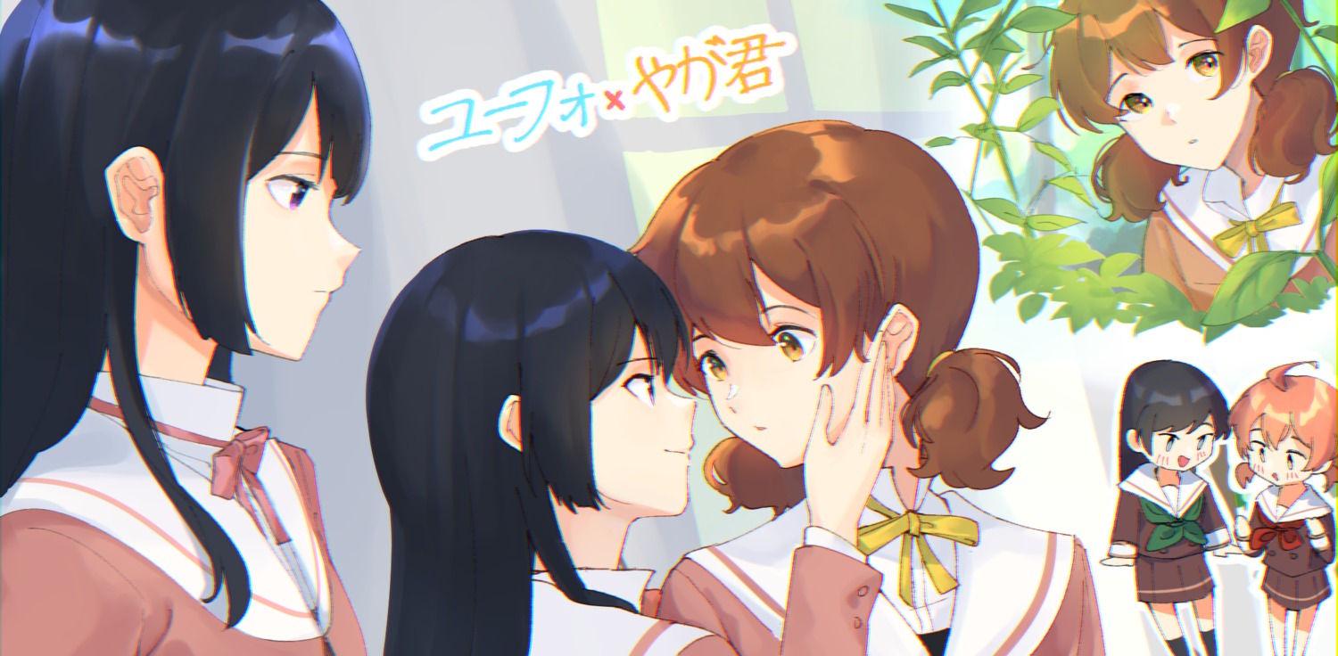 chibi, cosplay, hibike!_euphonium, koito_yuu, kousaka_reina, nanami_touko, oumae_kumiko, ratifuu