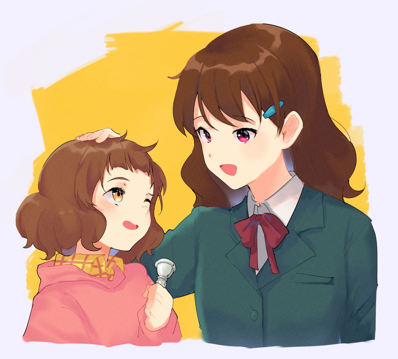 hibike!_euphonium, oumae_kumiko, oumae_mamiko, ratifuu, seifuku