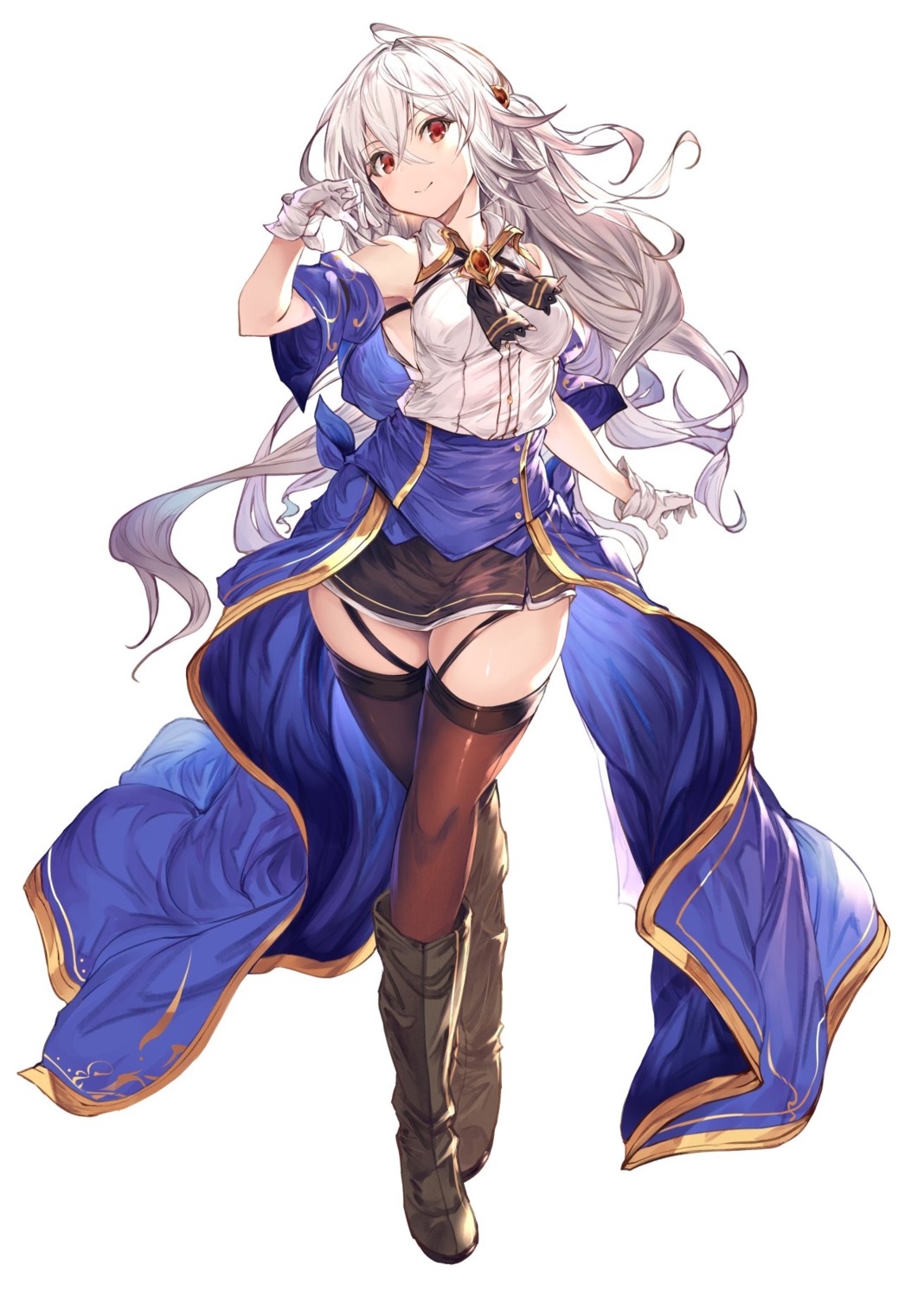 fal_maro, ninym_ralei, stockings, tensai_ouji_no_akaji_kokka_saiseijutsu_~souda_baikoku_shiyou~, thighhighs