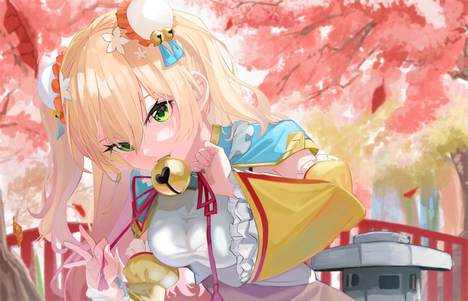 asian_clothes, hololive, merah_drow, momosuzu_nene