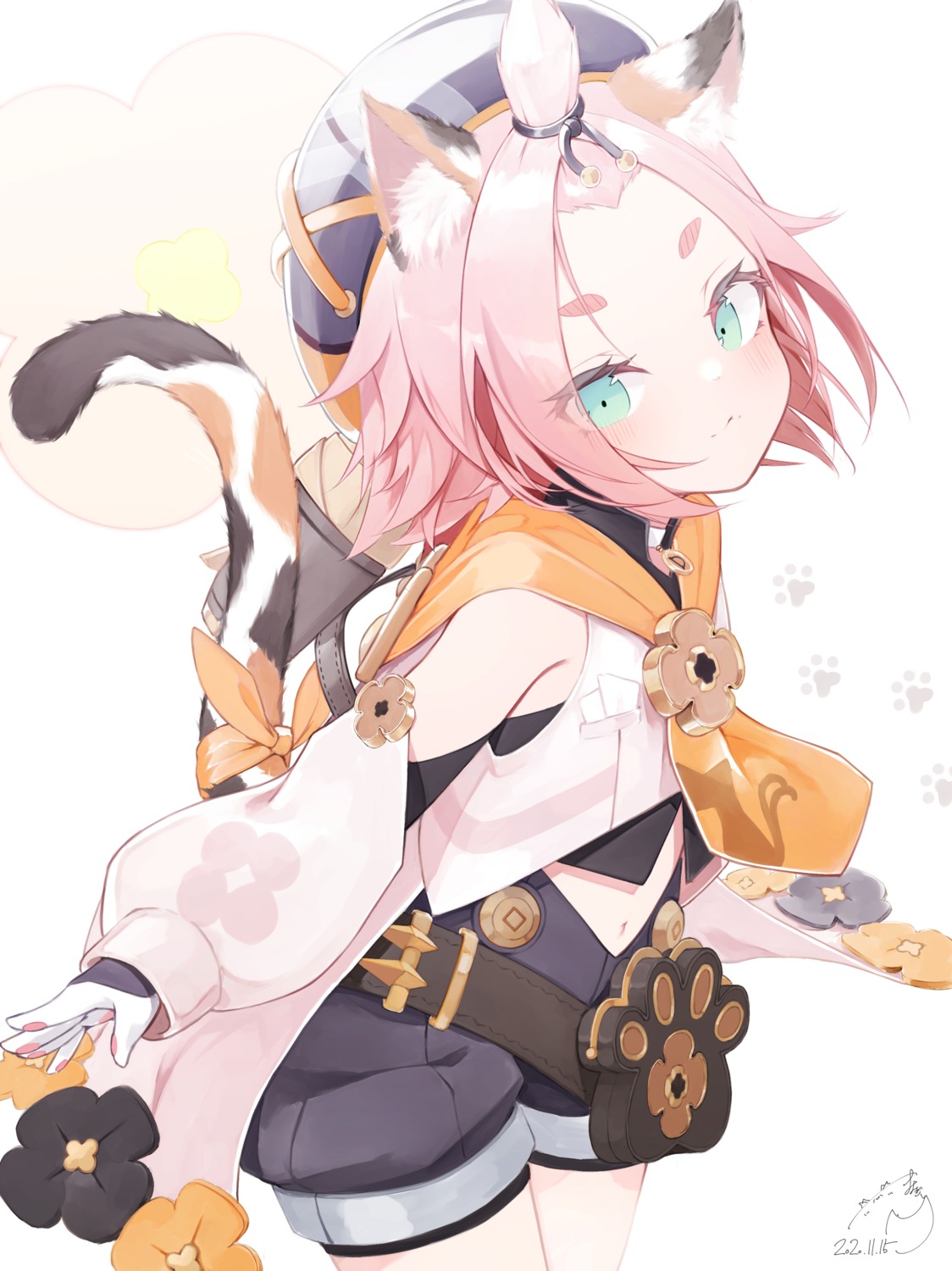 animal_ears, diona, genshin_impact, mayogii, nekomimi, tail