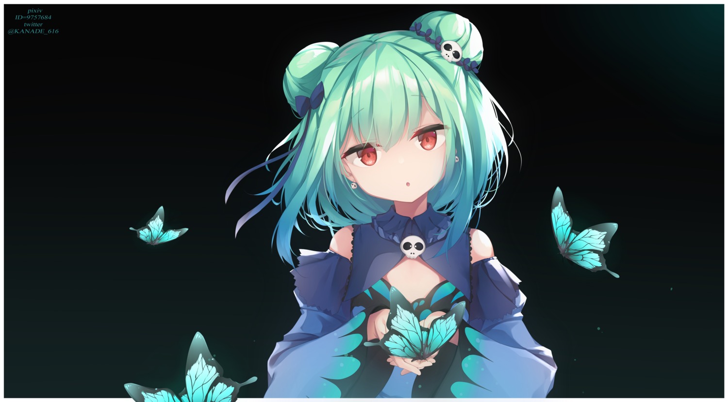 dress, hololive, kana616, uruha_rushia