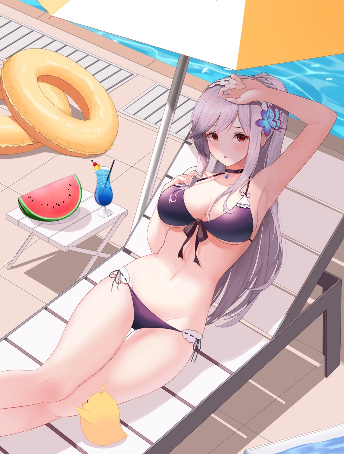 azur_lane, bikini, dunkerque_(azur_lane), jayamon, manjuu_(azur_lane), swimsuits