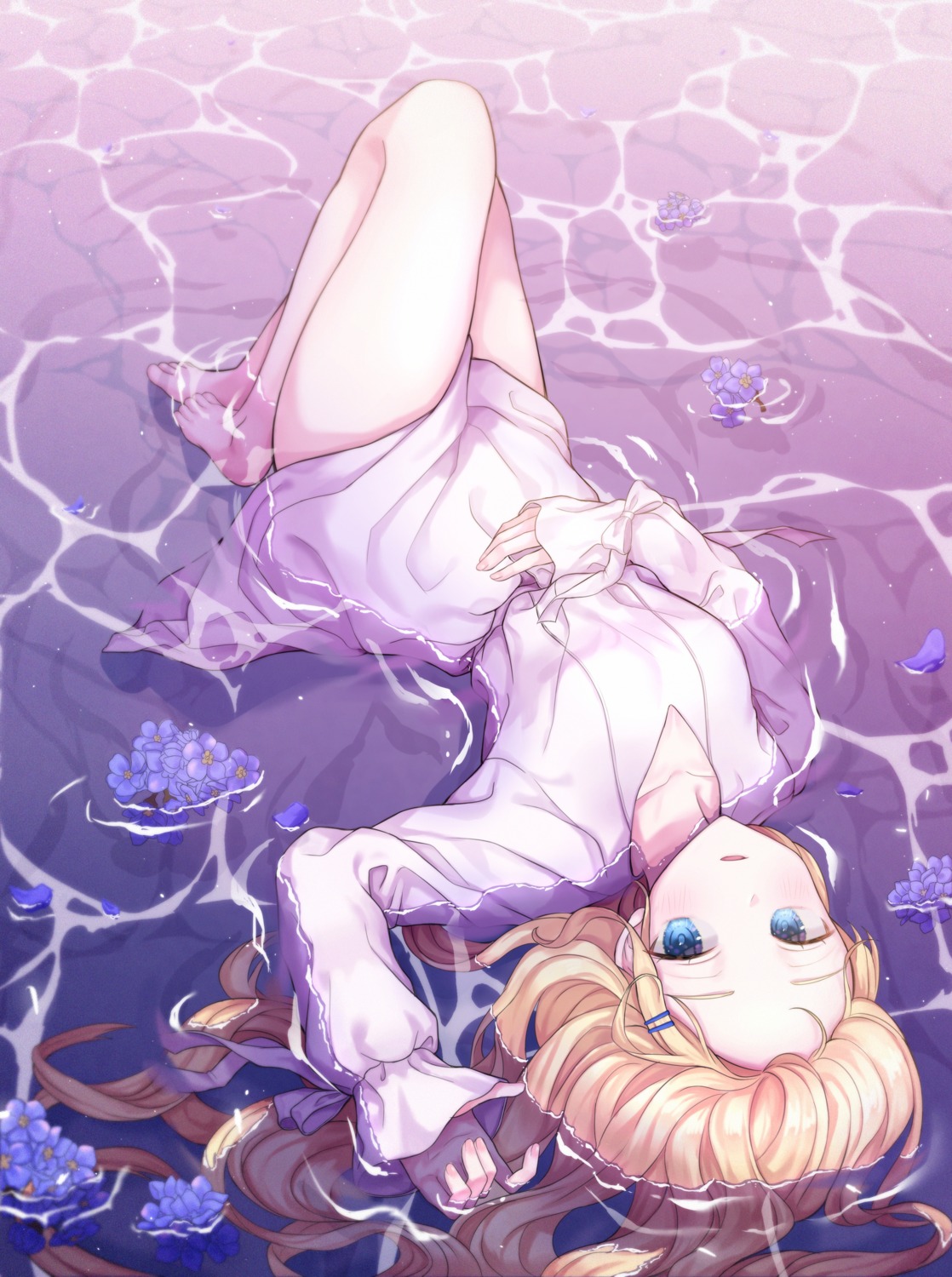 dress, samyang_art, skirt_lift, wet