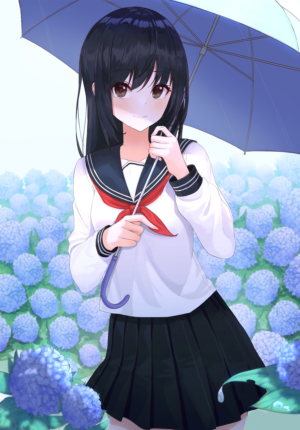jayamon, seifuku, umbrella