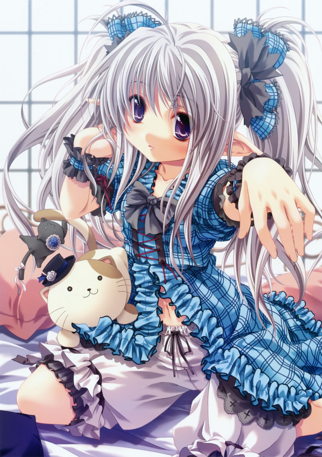 bloomers, lolita_fashion, miyama-zero, pointy_ears, primula, really_really, shuffle