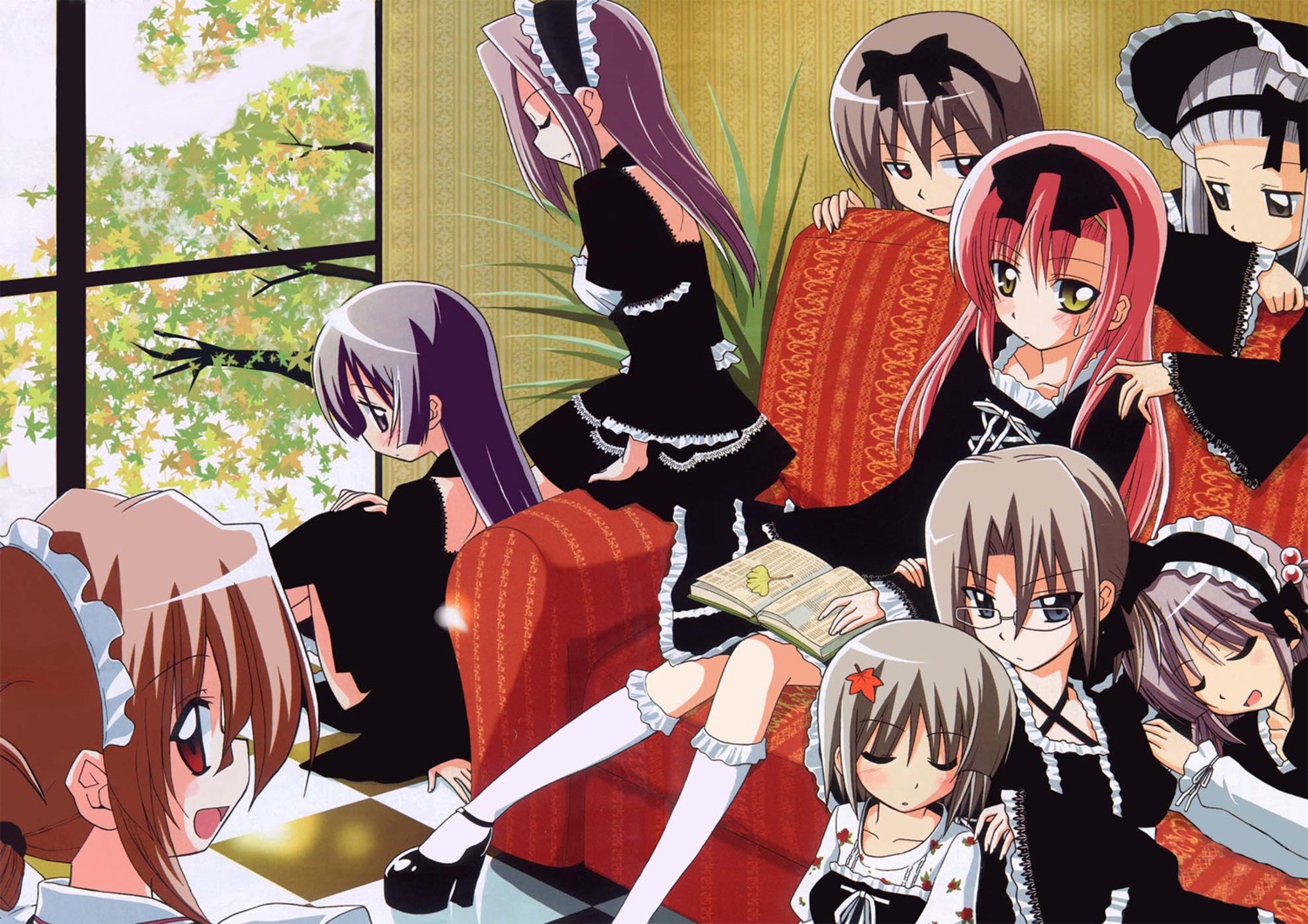 aizawa_sakuya, asakaze_risa, gothic_lolita, hanabishi_miki, harukaze_chiharu, hata_kenjirou, hayate_no_gotoku, kasumi_aika