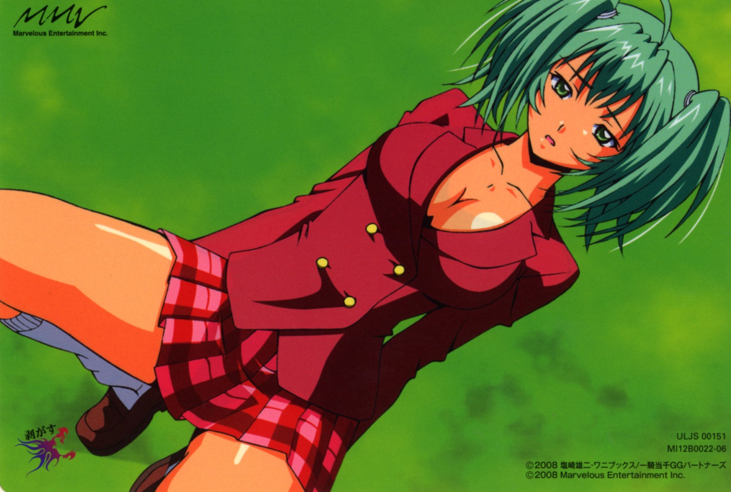 bleed_through, cleavage, ikkitousen, ikkitousen~great_guardians~, ryofu_housen, seifuku
