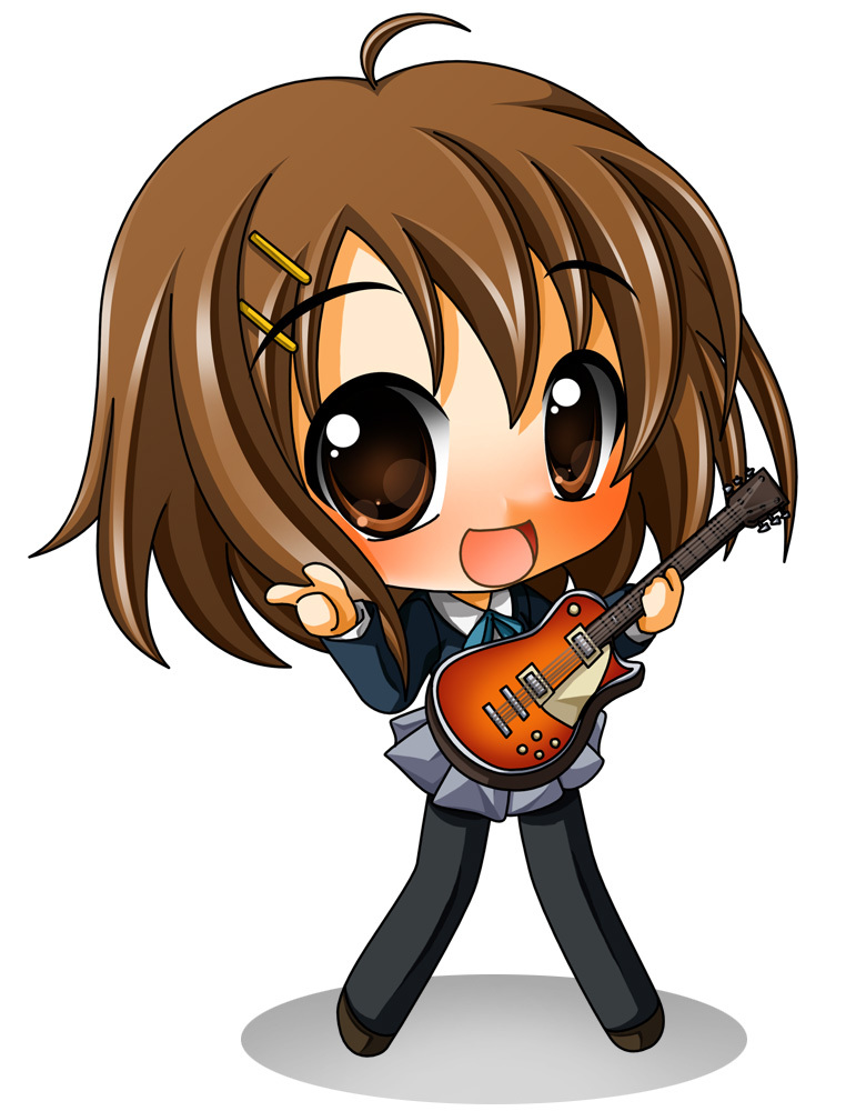 chibi, hirasawa_yui, k-on!, pantyhose, seifuku, shinjitsu