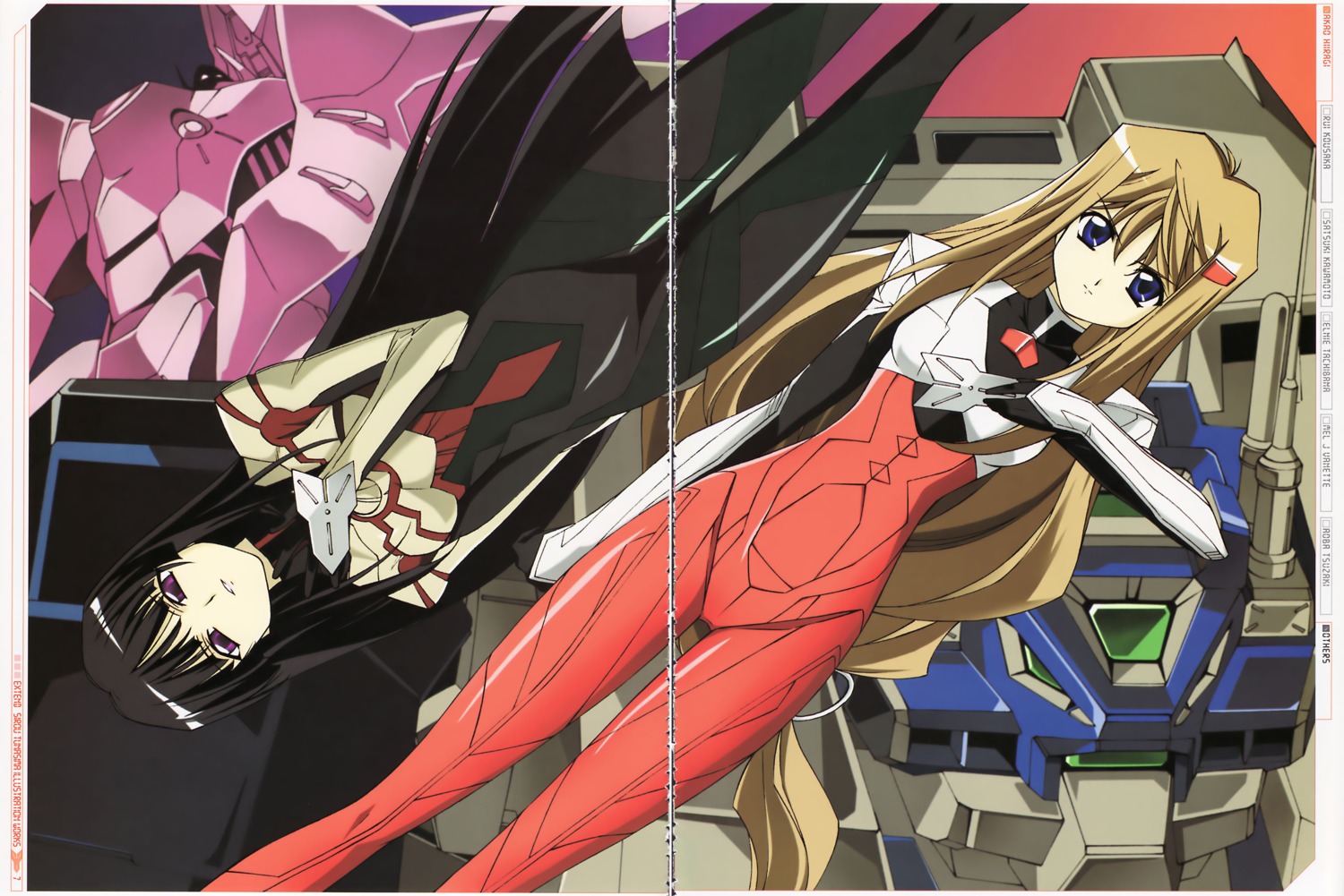 bodysuit, crease, gap, hiiragi_akao, jinki, jinki_extend, kiribito-core, mecha