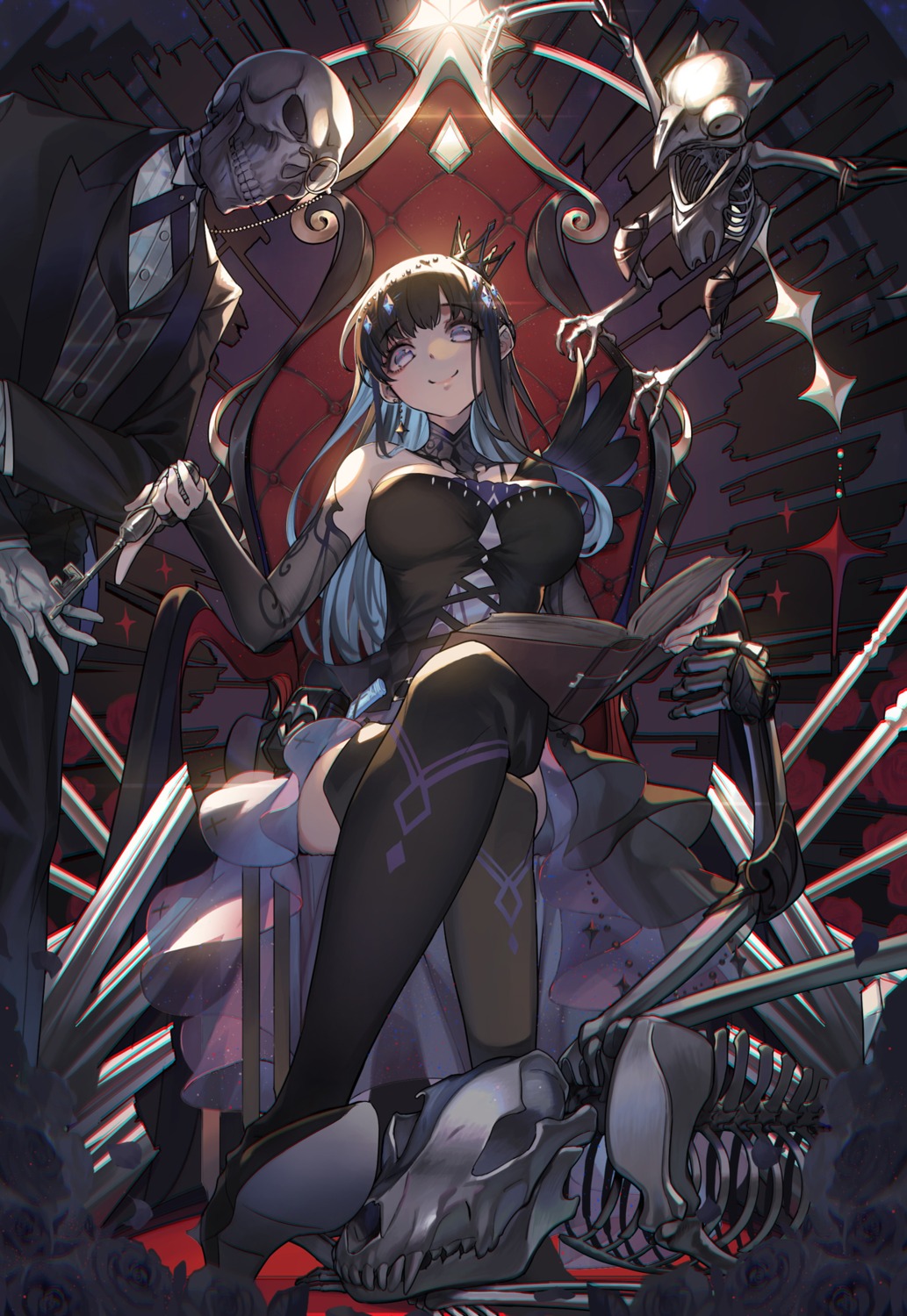 free_life_fantasy_online_~jingai_hime-sama_hajimemashita~, heels, selenoring, thighhighs