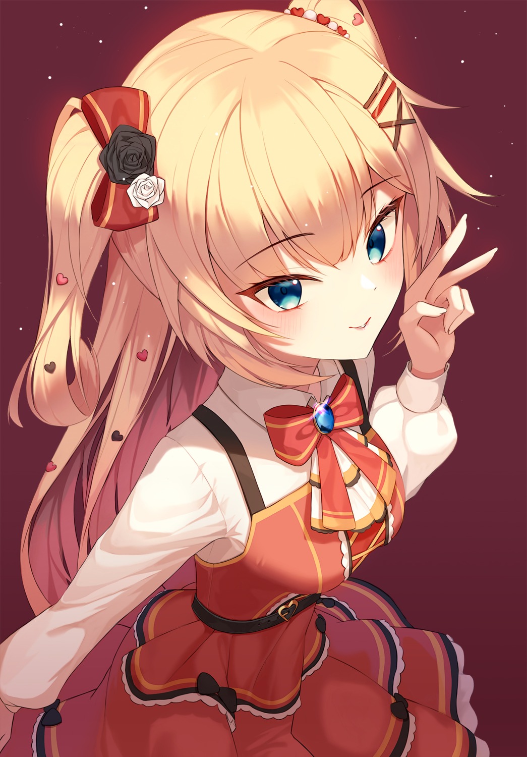 akai_haato, daimi_94, dress, hololive, lolita_fashion