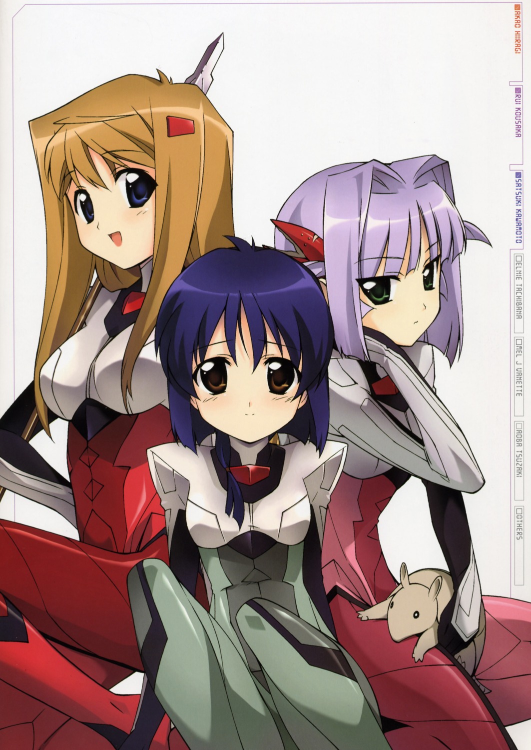 bodysuit, hiiragi_akao, jinki, jinki_extend, kawamoto_satsuki, kousaka_rui, tsunashima_shirou