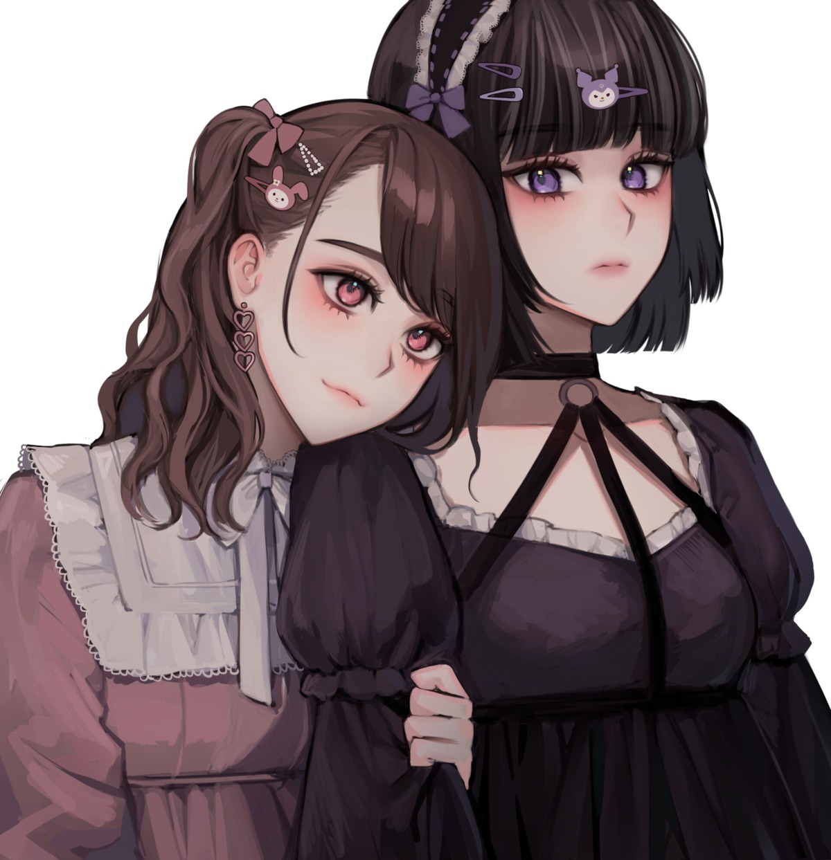 bamme, dress, gothic_lolita, lolita_fashion, yuri